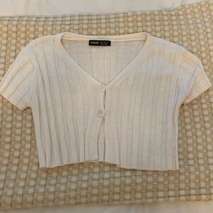 Knit crop top